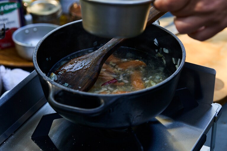 パタゴニア プロビジョンズのオーガニックパスタ。Taro Terasawa(C)2024Patagonia, Inc.