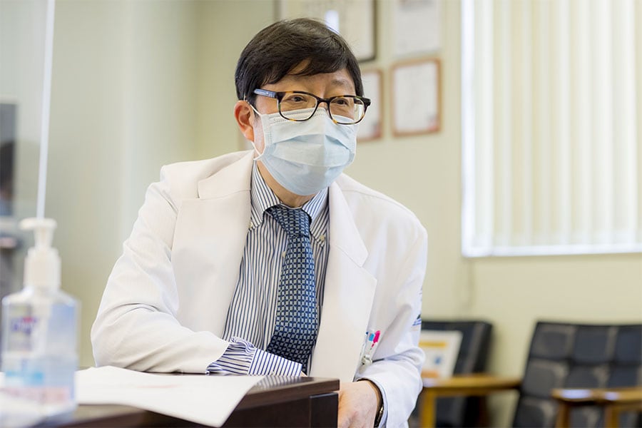 東海大学医学部付属東京病院健診センター、センター長 西崎泰弘先生。