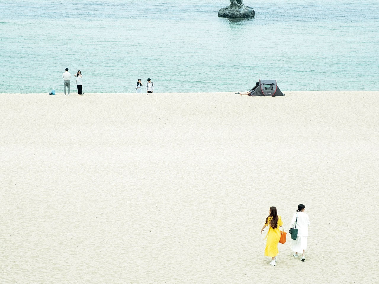 韓国ドラマのロケ地で有名なリゾート 海辺の街 江陵 で優雅なカフェ巡り