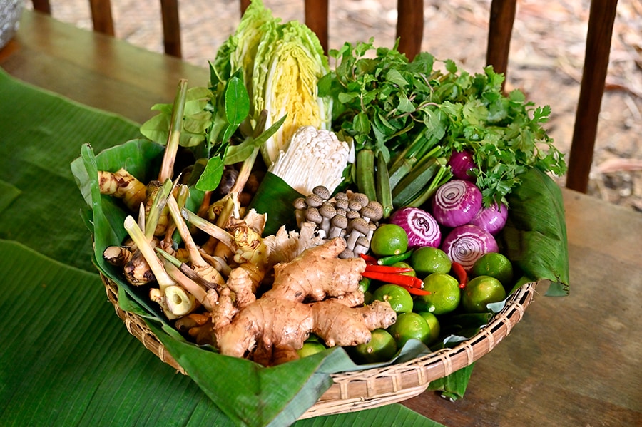 タイ料理ならではの食材も登場。
