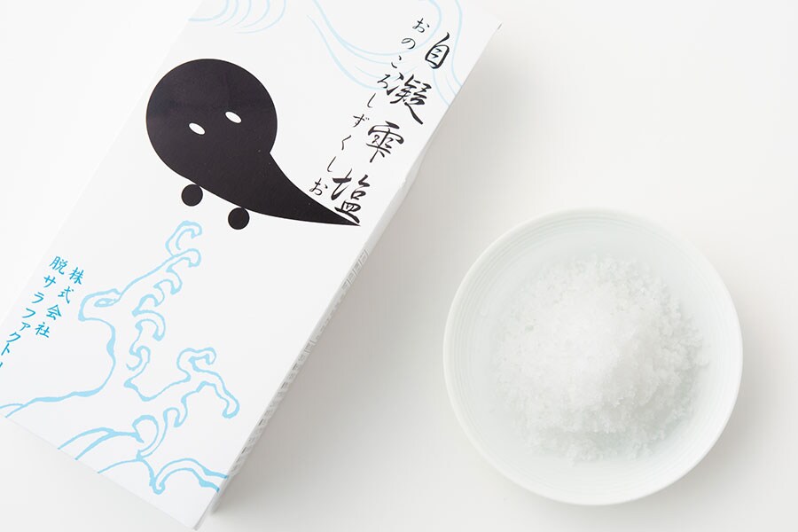 自凝雫塩(おのころしずくしお) 170g 602円／脱サラファクトリー