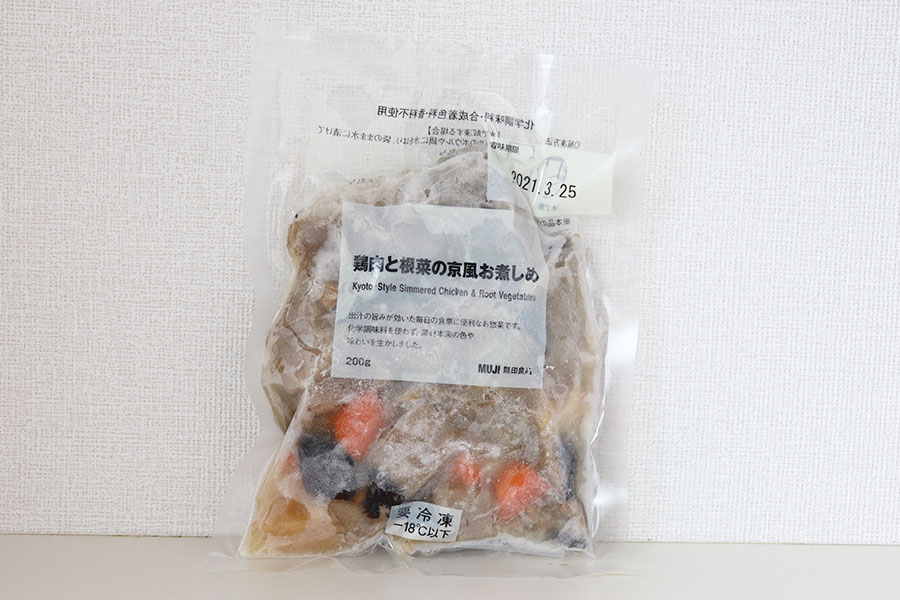 「鶏肉と根菜の京風お煮しめ」200グラム 390円。