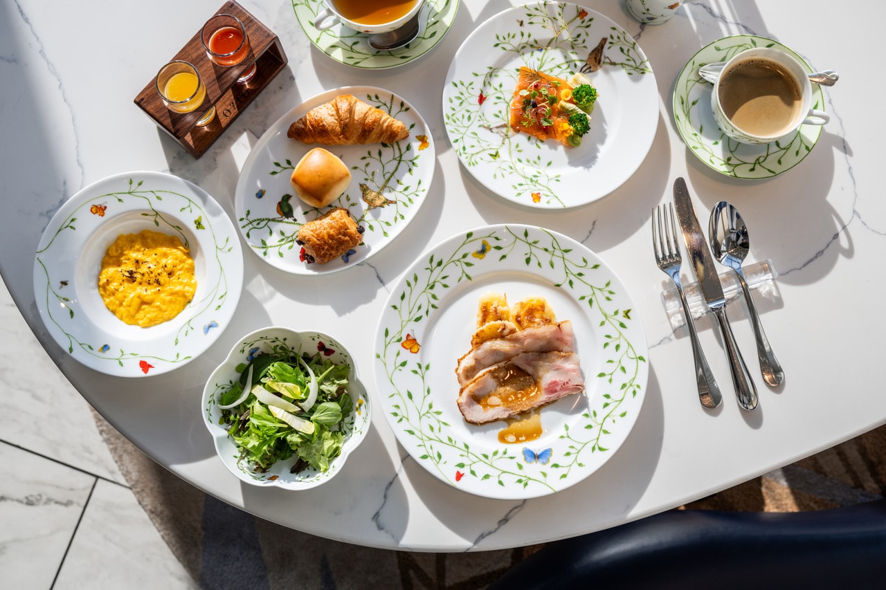 「American Breakfast」6,957円（税サ込）。実際はコース。