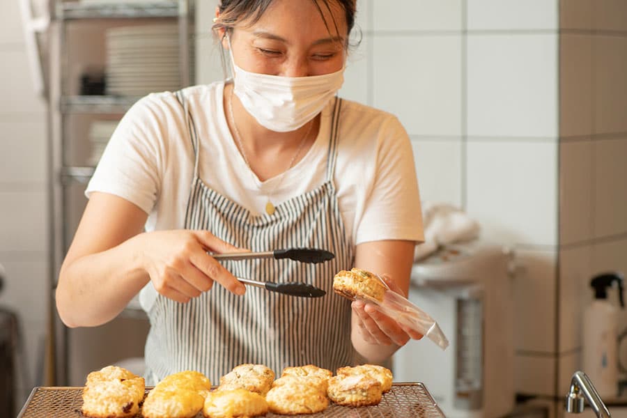 お店同様、店主さんも可愛らしい。