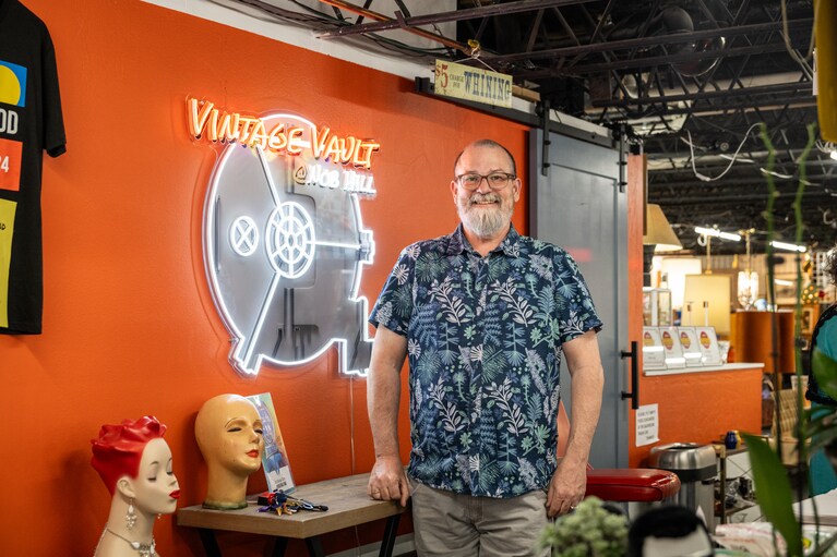 創業者のひとり、テッドさん。