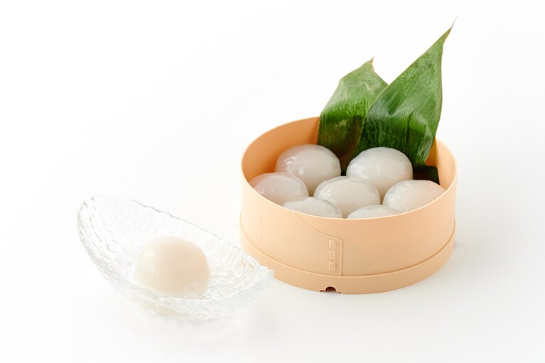 水まんじゅう 1,800円(7個入り)※5〜8月末まで限定販売／栗菓子処 中松屋