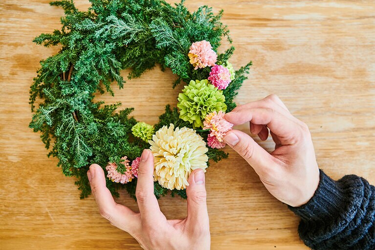 「アシンメトリー」を意識すれば和のアレンジも簡単。