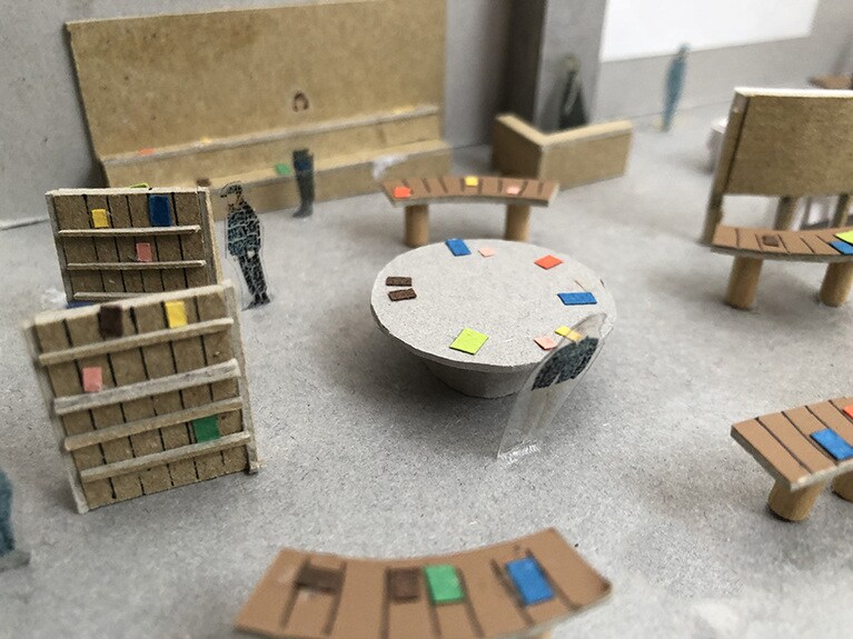 「ZINE'S MATE SHOP」の地下2階で開催。