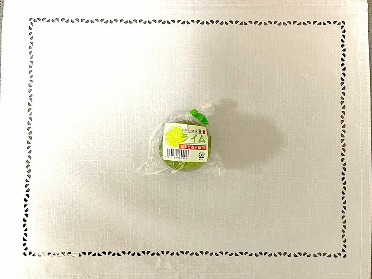 【9位】カシューナッツ＋オリーブオイル＋醤油＋ライムの材料：メキシコ産ライム。