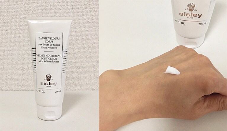 コンフォール ベルベット ボディ クリーム。超ドライスキンでも安心のこっくりさ。