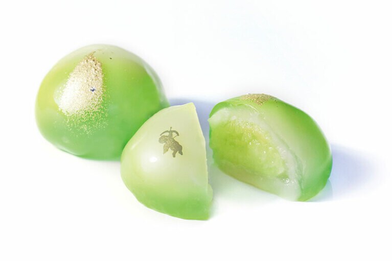 【島根県】吉岡製菓「Jewelry Box 天使の真珠メロン DAIFUKU」3,000円(6個入り)。