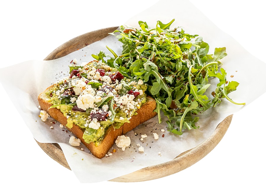 String Ting ブランチ アボカド 目玉焼き トースト