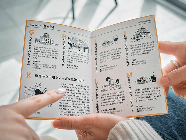 「FAV SPOT AtoZ BOOK」のイメージ。