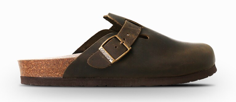 オイルド レザー カーキとベロア トープの2カラー。リバ 14,300円。