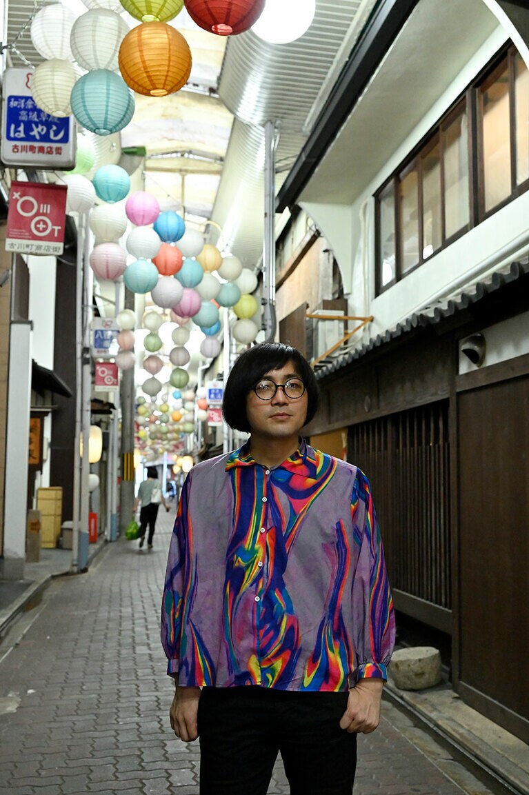 松原タニシ氏。