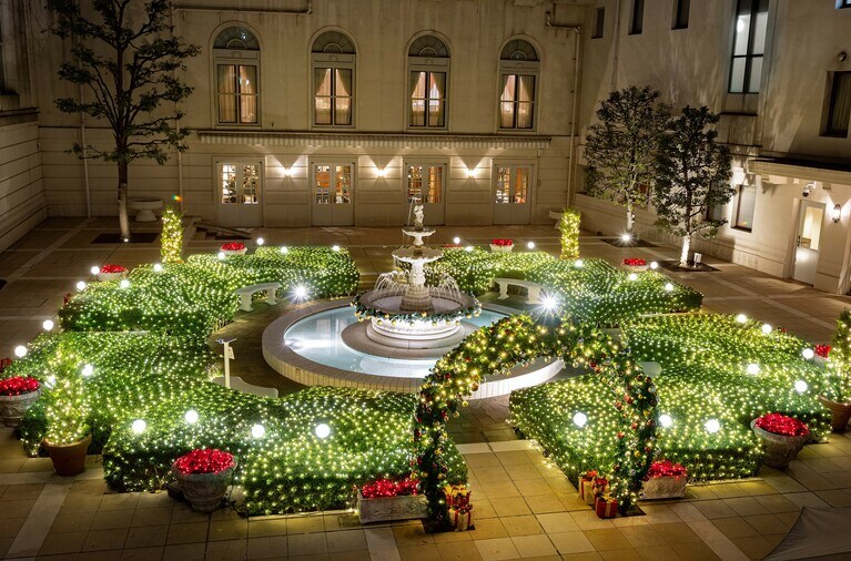 「光の庭園」の全景。