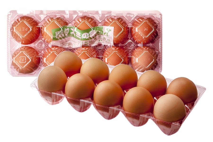 タズミの卵 Mサイズ・10個入り×3パックセット 1,550円／田隅養鶏場