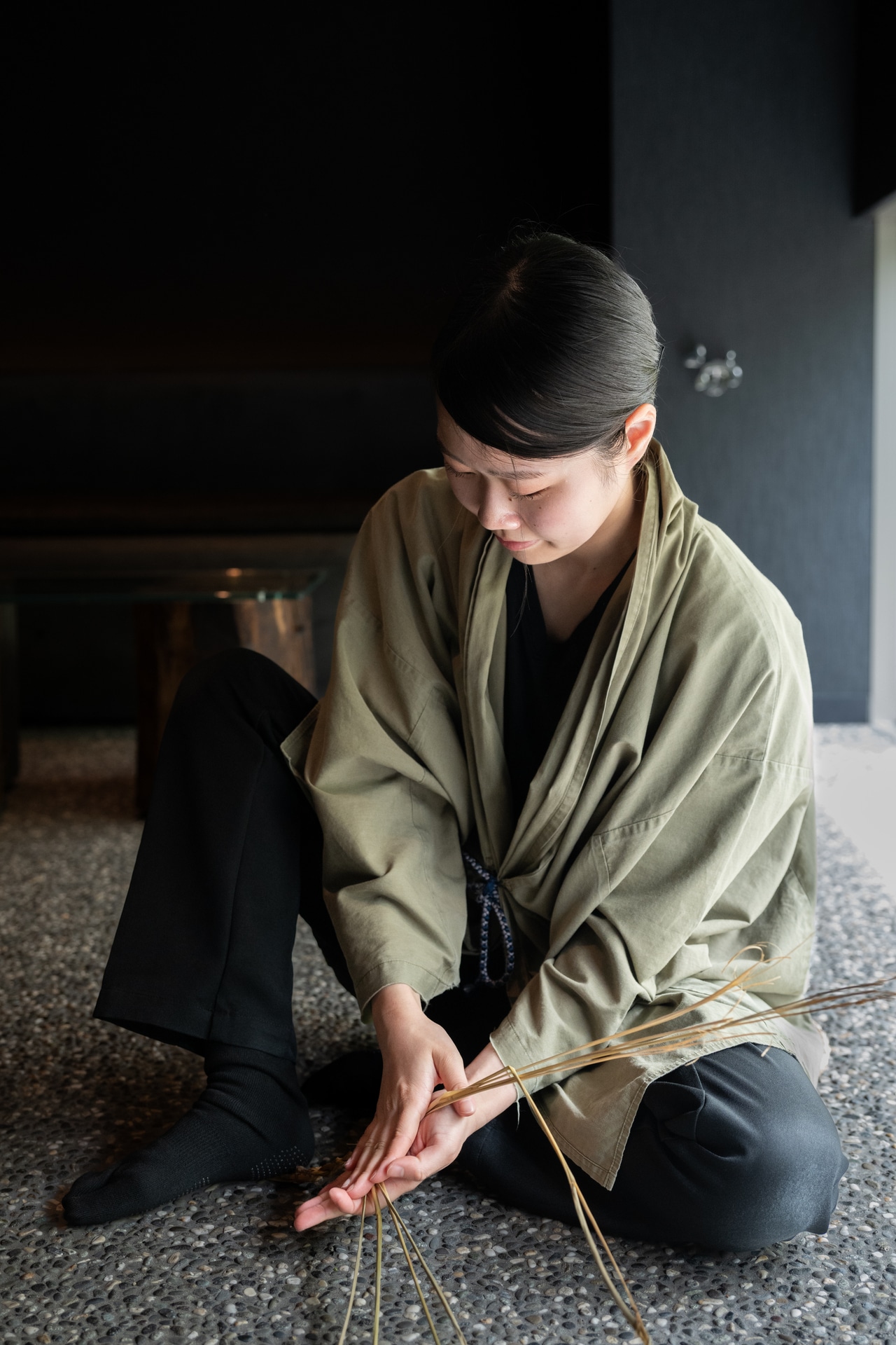 「わら綯い体験」は当日要予約。