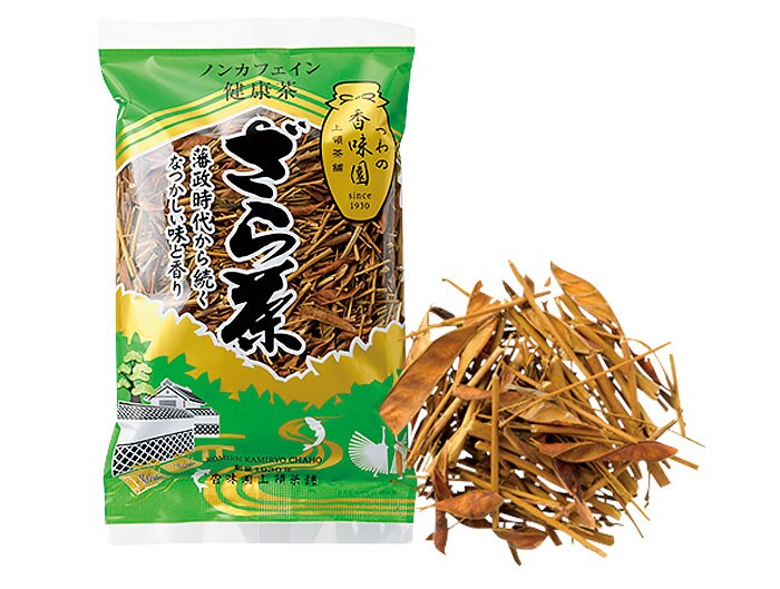 ざら茶 70g 270円／香味園上領茶舗