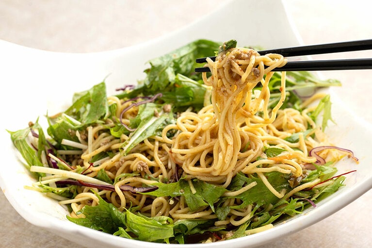 野菜もたっぷり食べられる。