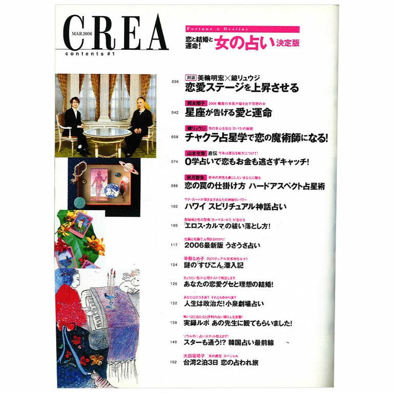 2006年3月号目次。