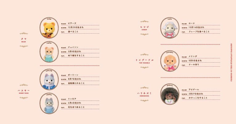 (『シルバニアファミリー いつもそばにいるよ』より)