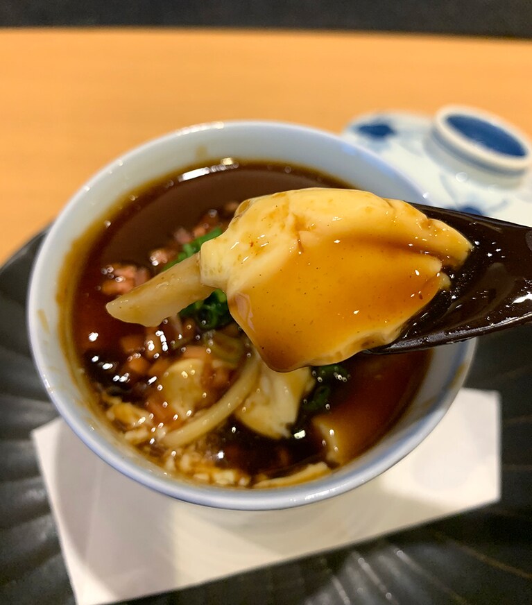 「三原焼き風デリカプリン」600円(要予約・期間限定)。