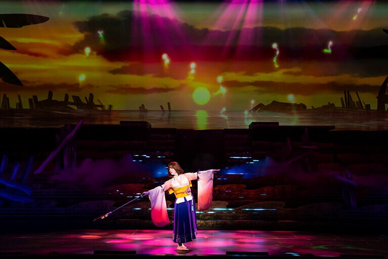 ユウナ（中村米吉）©SQUARE ENIX／『新作歌舞伎 ファイナルファンタジーⅩ』製作委員会