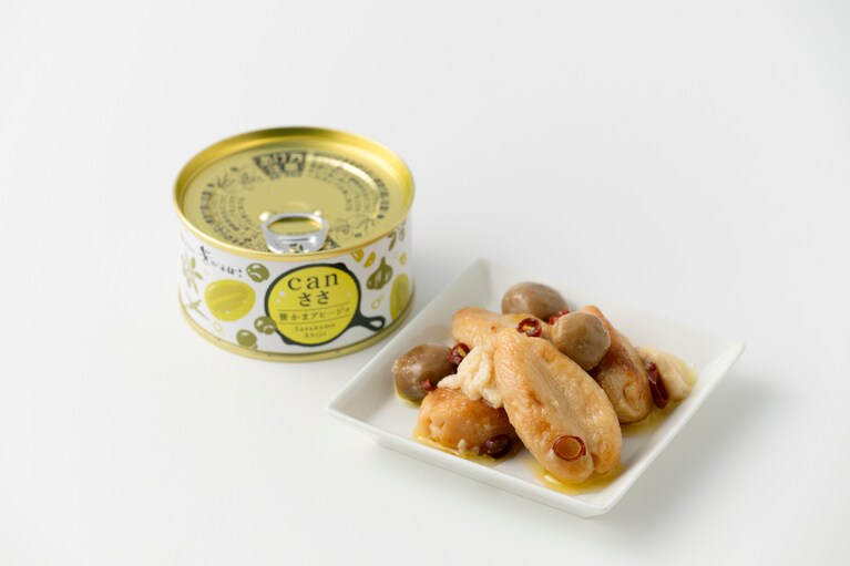 Canささ 笹かまアヒージョ 1,080円。