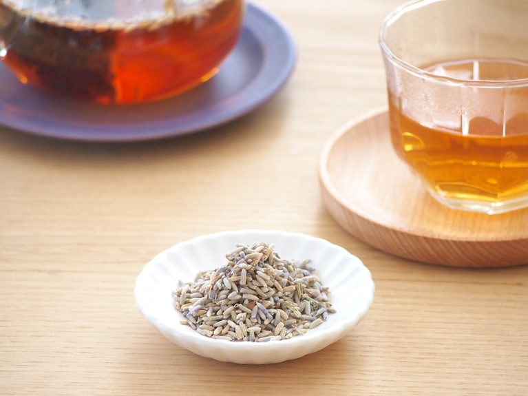 鎮静効果が期待できるハーブ、ラベンダー。