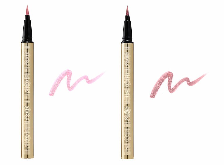 SNIDEL スパークル ライナー 左から：EX01、EX02。