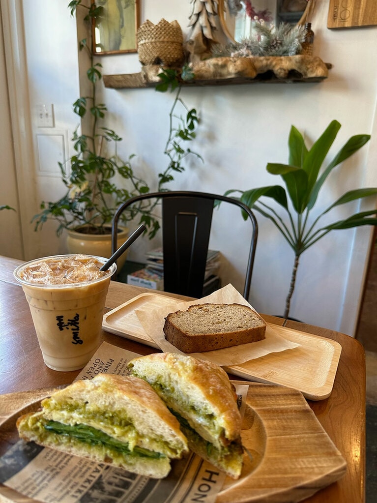 店の雰囲気もナチュラルで過ごしやすい。