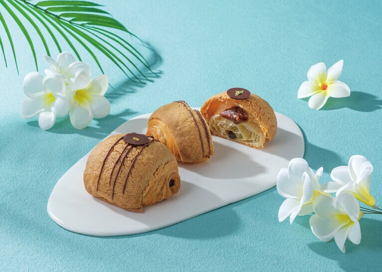 ベーカリー「ソルティッドキャラメルクロワッサン」。