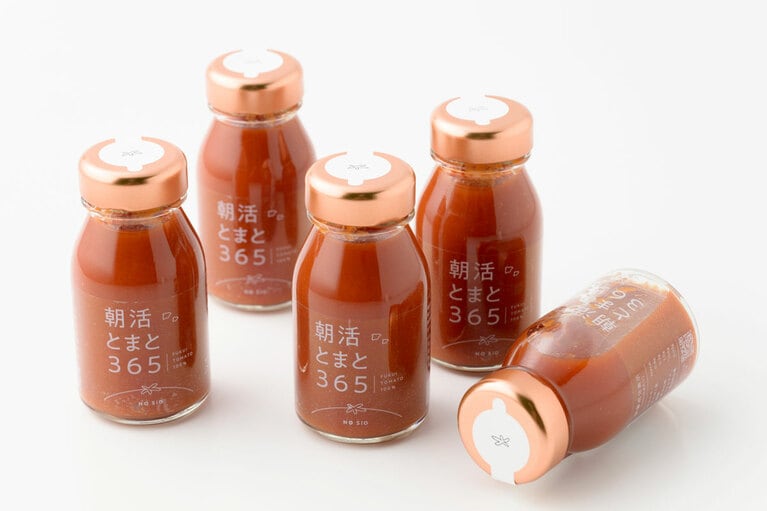 【福井県】朝活トマト365 3,400円（130mL×5本）／完熟堂