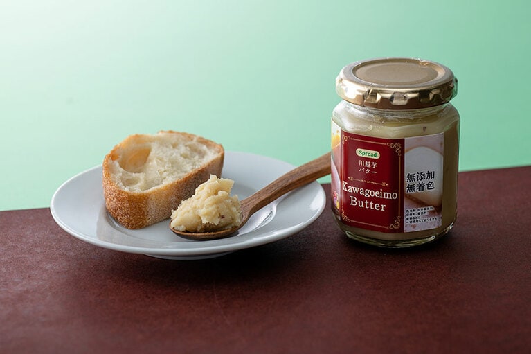 埼玉県新商品AWARD 2020入賞。「川越芋バター」100g 630円／川越開運堂