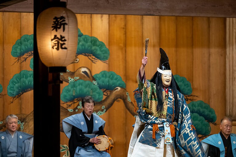佐渡薪能。