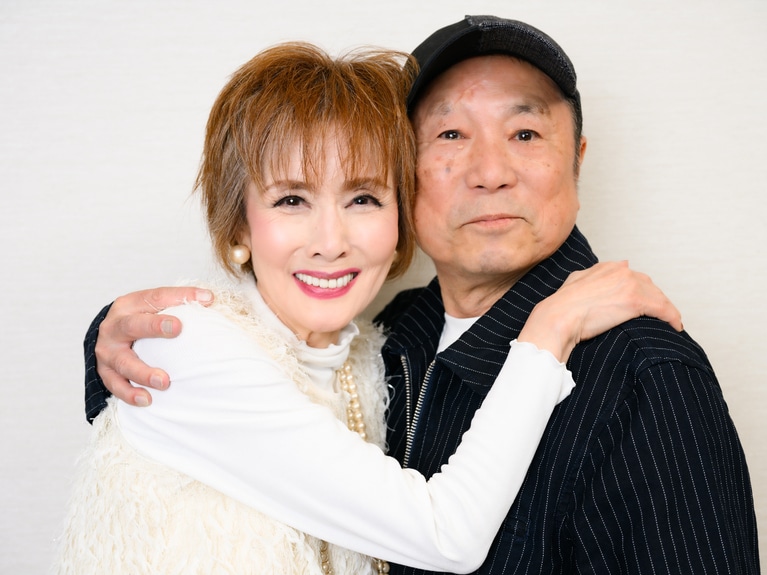 小柳ルミ子さんと近田春夫さん。