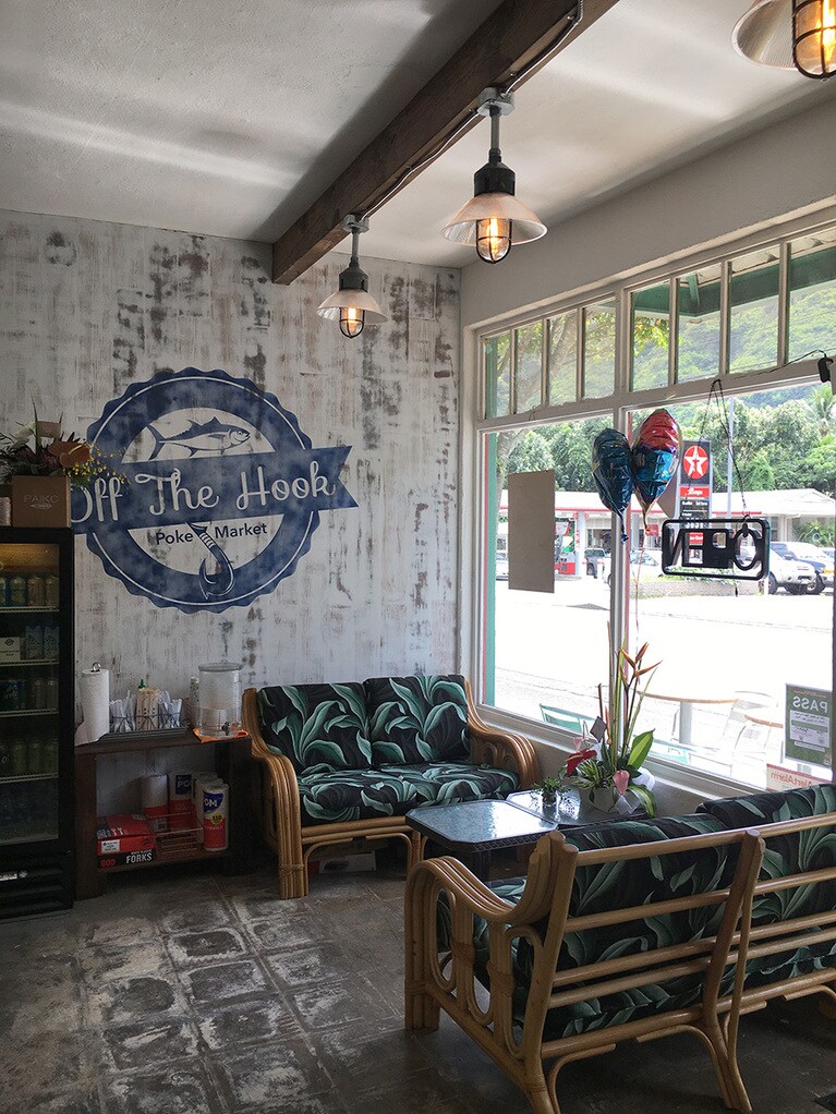 オーナーさん自ら手がけた店内は、リラックスムードが漂いほっこり。