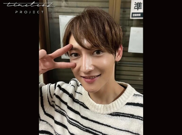 浜川くん。「timelesz project」公式Instagramより。