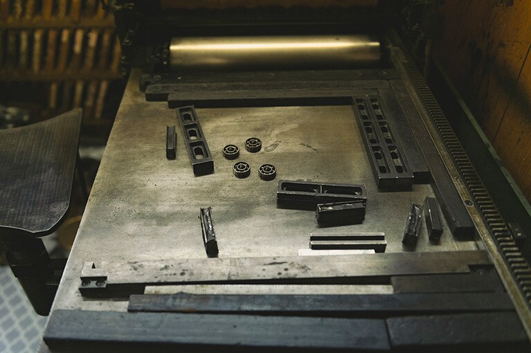 佐々木活字店。