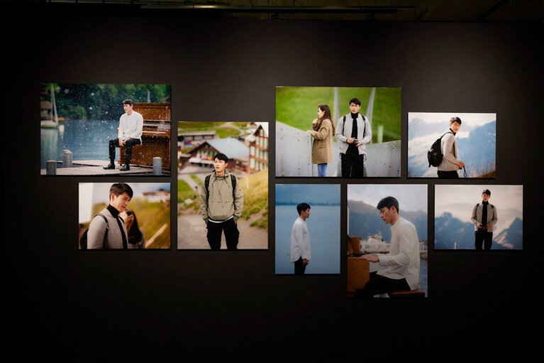 思わず、「あーイケメン」と通り過ぎる人がつぶやいていたコーナー。(C)CultureDepot. (C)STUDIO DRAGON CORP