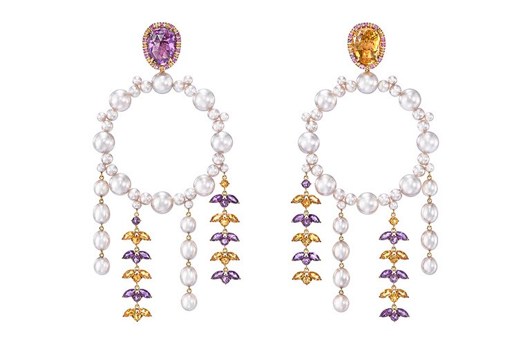 ピアス 5,000,000円。(c)TASAKI