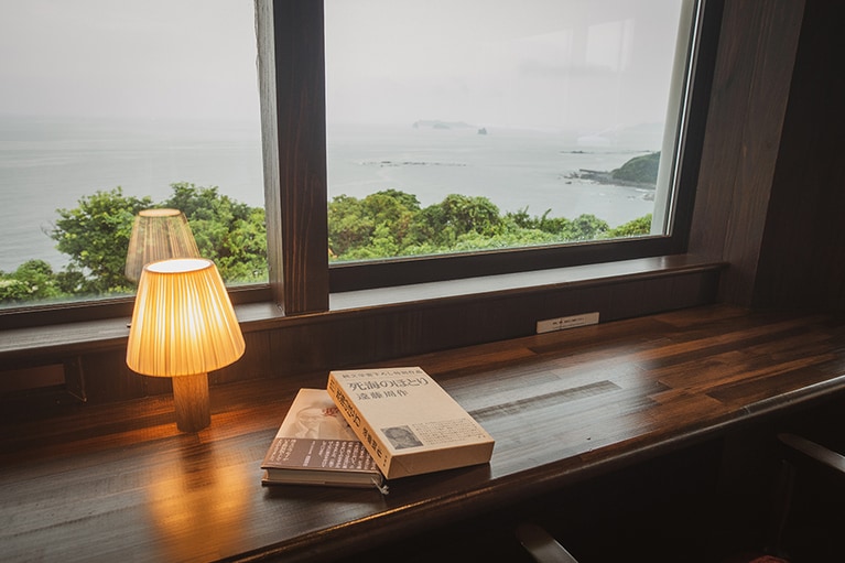 遠藤文学に没入できる環境です。