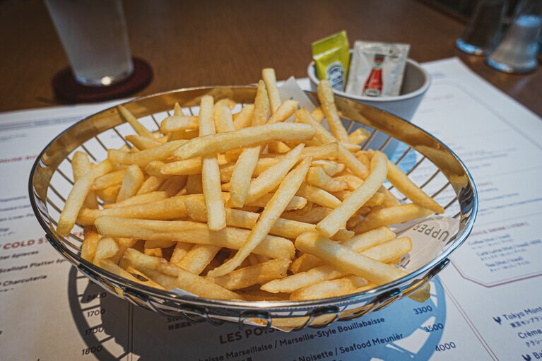 ポムフリット - フレンチフライポテト - (900円)。
