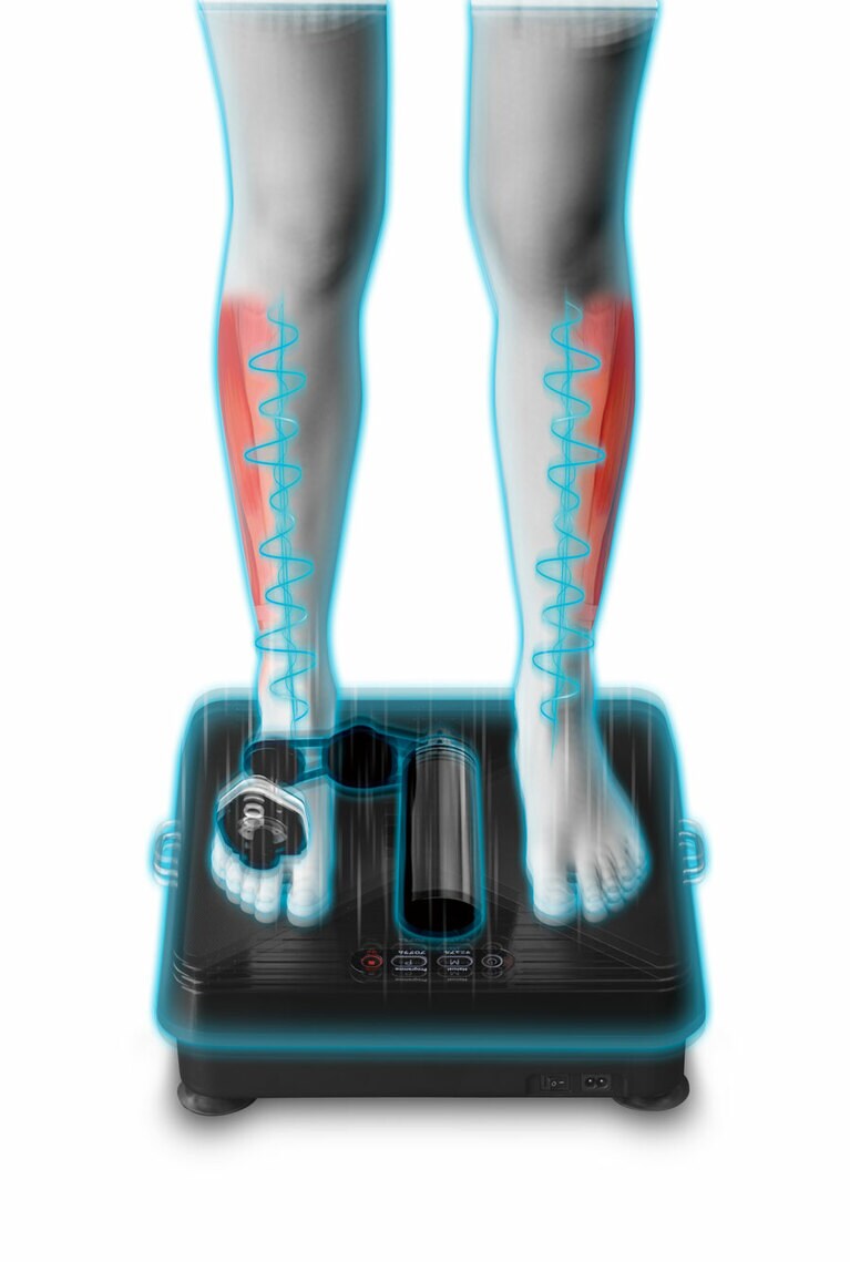 毎分最大約650回転するパワーモーターにより、しっかり振動が生まれ、筋肉とインナーマッスルを同時に鍛えることができます。