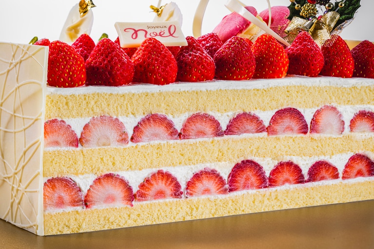 横浜ベイシェラトン ホテル＆タワーズの「あまおう苺の ショートケーキ」。