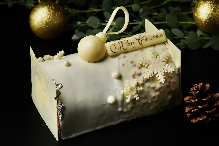 新作「クリスマス ブッシュ・ド・ノエル」9,500円。8cm×15cm。