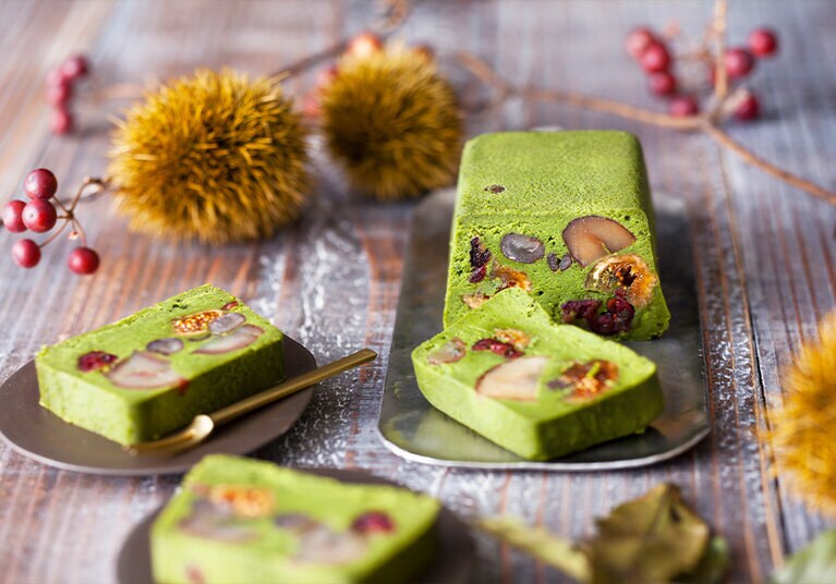 京濃茶テリーヌ 実りの果実 2,000円／辻利