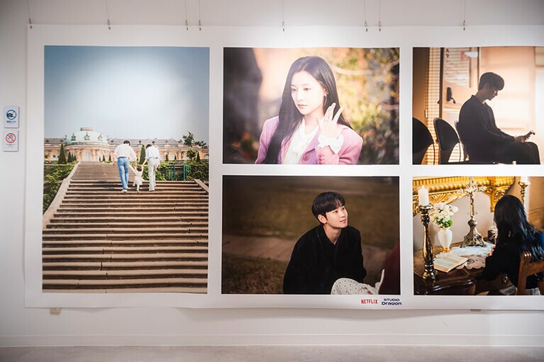 ポスター展示の様子。