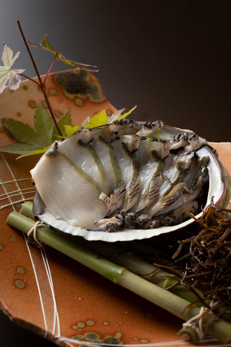 壱岐リトリート海里村上［長崎／湯本温泉］壱岐鮑イメージ。